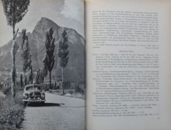 Westrup "Besser fahren mit dem Borgward" Borgward-History 1953 (8533)